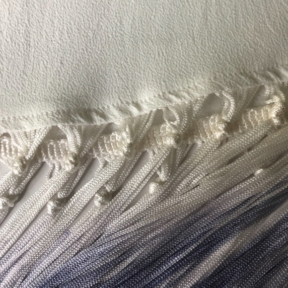 NWOT Sugar Lips Long Ombre Fringed top - Picture 10 of 17